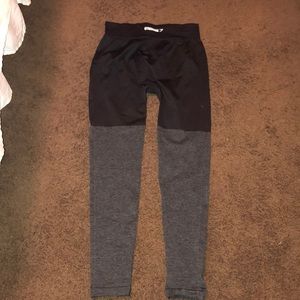 Gymshark two tone seamless leggings size large